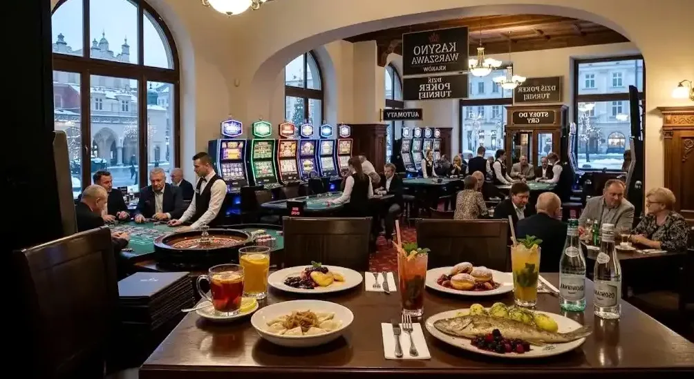 Sala przygotowana na wesele